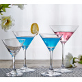 145ml 5oz Bar Party Enjoying Mixing Cocktail!Crystal Cocktail Mixing Glass Cup!Round Decorative Cocktail Mixing Glasses